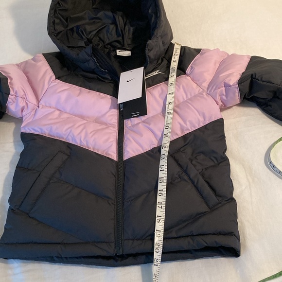 Nike puffer youth casul hooded jacket unisex S - Picture 9 of 15